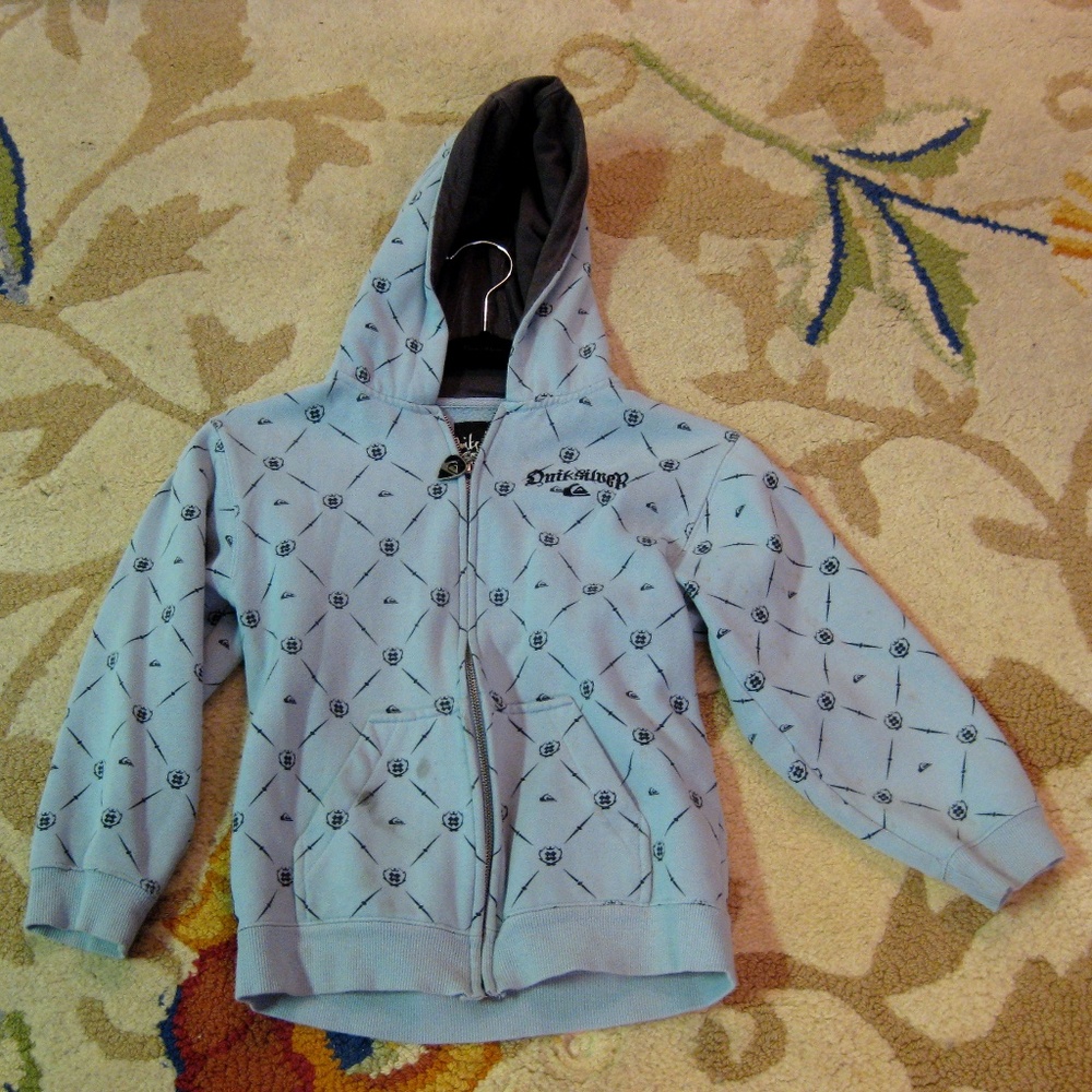 BOYS Quiksilver Full Zip Hoodie